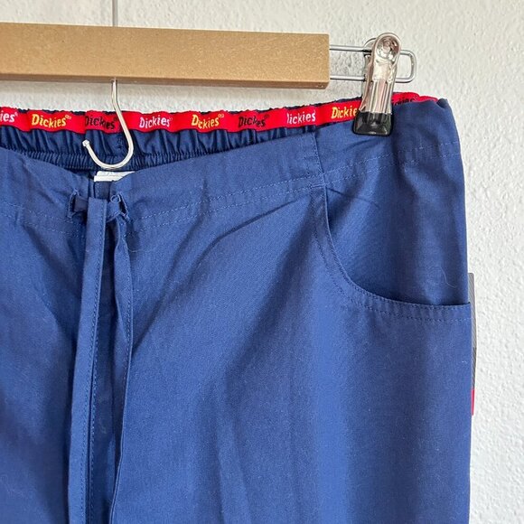 NWT Dickies Scrub Pants Classic EDS Signature Cargo Pull On Drawstring - Picture 2 of 8